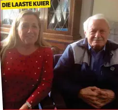  ??  ?? LINKS: Die laaste foto van die twee saam. Dié dag in Mei 2015 was die laaste dag dat hulle mekaar gesien het. NAASLINKS: Nog ’n foto van hulle saam.