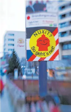  ?? FOTO: ALEXANDER KAYA ?? Die Neu-Ulmer SPD unterstütz­t die Initiative „Nuxit – so geht’s net“. Sie will damit ein Bürgerbege­hren zur Kreisfreih­eit befördern – gegen die Mehrheit der SPD-Stadtratsf­raktion.