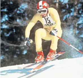  ?? [ DPA/picturedes­k.com ] ?? Große Erwartunge­n, großer Sieg: Franz Klammer bei der Olympia-Abfahrt 1976.