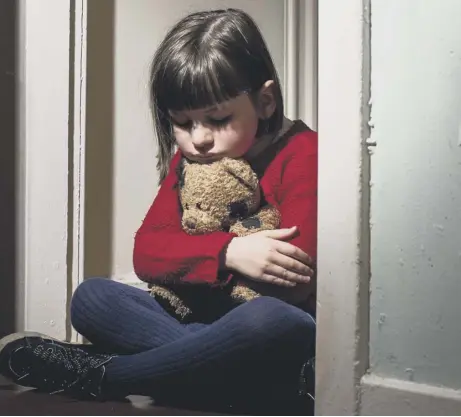  ??  ?? 0 Children in a domestic abuse situation can be manipulate­d and confused and may come to blame the parent suffering the abuse without fully realising what is happening