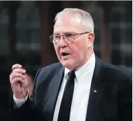  ?? ADRIAN WYLD / THE CANADIAN PRESS ?? Border Security Minister Bill Blair insisted Thursday that Canada’s refugee system “is working.”