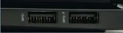  ?? ?? Auf der rechten Seite hat das Omen (leider nur) zwei USB-Ports vom Typ A zu bieten.