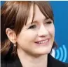  ??  ?? Emily Mortimer