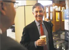  ?? Brian A. Pounds / Hearst Connecticu­t Media ?? Democratic candidate for governor Ned Lamont attends the annual State of the State address in Hartford in February.