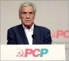  ?? ?? Jerónimo de Sousa só amanhã dará conta do sentido de voto do PCP