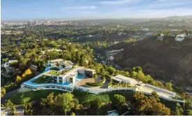  ?? ?? This Bel Air mansion, which sold for $141m, has roughly twice as much square footage as the White House. Photograph: Marc Angeles/courtesy of Concierge Auctions