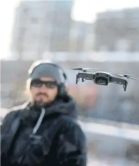  ?? CHRISTINNE MUSCHI / REUTERS ?? Demostraci­ó d’un dron de DJI