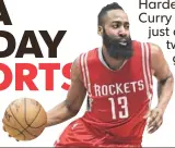  ?? JAMES HARDEN BY JEROME MIRON, USA TODAY SPORTS ??