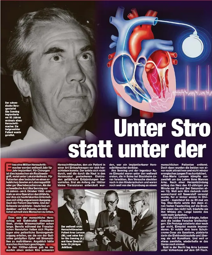 Unter Stro statt unter der - PressReader