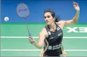  ?? GETTY ?? PV Sindhu will take on China’s Beiwen Zhang on Tuesday.