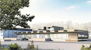  ?? ANZEIGE KK/KÖTTMANNSD­ORF ?? Das neue Zentrum der Gemeinde wird frühestens 2023 gebaut