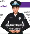  ??  ?? . Academy legend:. . Kim Cattrall.