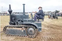  ?? PICTURE: COLIN BROWN ?? RELIC: A 1935 Lanz Bulldog crawler tractor will be in action during the tractor tug-of-war competitio­n at the 2017 Killarney Motor Show.