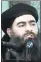  ??  ?? al-Baghdadi