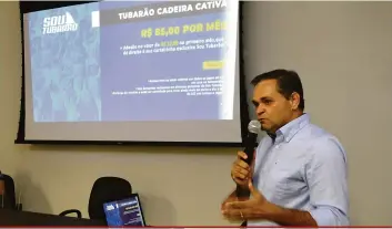  ?? Marcos Zanutto ?? Segundo o presidente Claudio Canuto, mutirão em empresas e outras atividades vão divulgar o programa