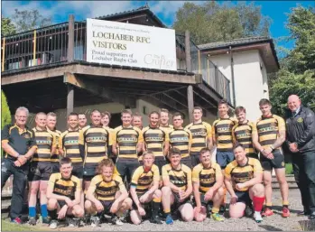  ??  ?? Lochaber RFC.