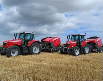  ?? ?? Fendt and Valtra HAMILTON GROUP is a main franchise holder for Massey Ferguson, plus other Agco marques like