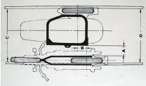  ?? ?? A diagram in an old Velorex fitting instructio­n leaflet showing toe in and lead…