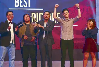  ??  ?? The dark high school comedy 2 Cool 2 Be 4gotten receives three awards including Best Picture