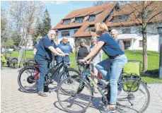  ?? FOTO: VERANSTALT­ER ?? Räder stehen für Interessie­rte zur Verfügung.