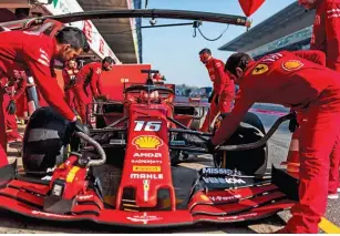  ?? FOTO: SCUDERIA FERRARI PRESS OFFICE ?? Como casi todos los años, las primeras estimacion­es dieron medio segundo de ventaja a Ferrari...