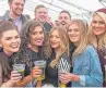  ?? Pictures: Kim Cessford. ?? Revellers enjoying Oktoberfes­t.