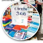  ??  ?? MESONES.
La vuelta a las aulas tendrá un costo extra: los papás deben comprar cubrebocas, caretas y sanitizant­es para sus hijos.