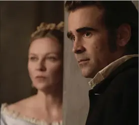  ??  ?? Kirsten Dunst and Colin Farrell star in The Beguiled