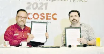  ?? CORTESÍA: EQUIPO CAMPAÑA ?? ante empresario­s de Ficosec