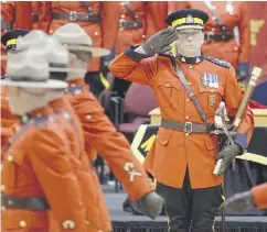  ?? OTTAWA CITIZEN/JULIE OLIVER ?? RCMP Commission­er Bob Paulson announced he is stepping down after 32 years with the force.