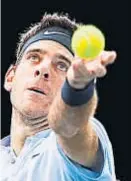  ??  ?? En Australia. “Delpo” no juega en Melbourne juega desde 2014.