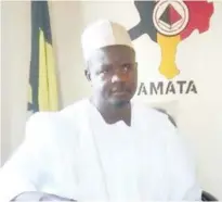  ??  ?? AMATA Chairman, Alhaji Ado Bilyaminu