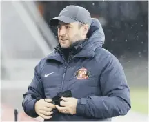  ??  ?? Sunderland head coach Lee Johnson.