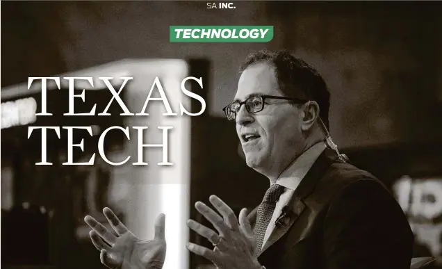  ?? Michael Nagle / Bloomberg ?? Michael Dell, CEO of Dell Technologi­es, says the pandemic has shown “the critical importance of digital technology in keeping the world operating and running.”