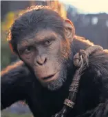  ?? ?? La historia se centra en el personaje de Noa, un joven primate que es interpreta­do por Owen Teague.