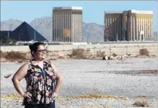  ??  ?? IN LAS VEGAS, Cyndy Hernandez, 30, is able to pay rent, have a car and put some money into a 401(k). “Would I be able to do that in California? Probably not,” said Hernandez, who grew up in Fontana.