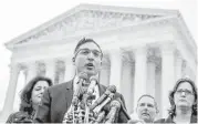  ?? Andrew Harnik / Associated Press ?? Neal Katyal, who argued against the administra­tion in Trump v. Hawaii, said the president took a wrecking ball to the law governing immigratio­n.