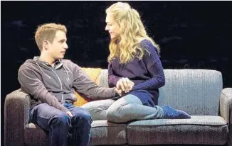  ?? Matthew Murphy ?? “DEAR EVAN HANSEN” is a musical about a shy student who accidental­ly becomes an Internet star.