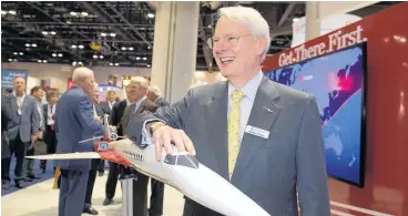  ?? Picture / Bloomberg ?? Robert Bass’ jet could shorten flights across the Pacific by six hours.