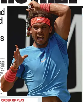  ?? GETTY IMAGES ?? Grass is greener: Nadal won the Stuttgart title yesterday