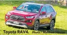  ?? Photo / Matthew Hansen ?? Toyota RAV4.