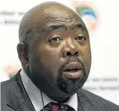  ?? /TREVOR SAMSON ?? Sport Minister Thulas Nxesi.