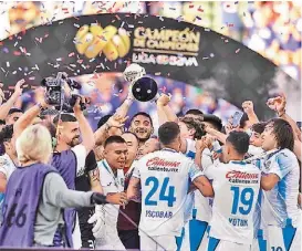  ?? IMAGO7 ?? El festejo de Cruz Azul.