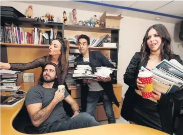  ?? FOTO: EL UNIVERSAL ?? &gt; Regina Blandón, Daniel Tovar, Pablo Lyle y Diana Bovio.