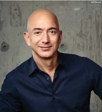  ??  ?? Jeff Bezos