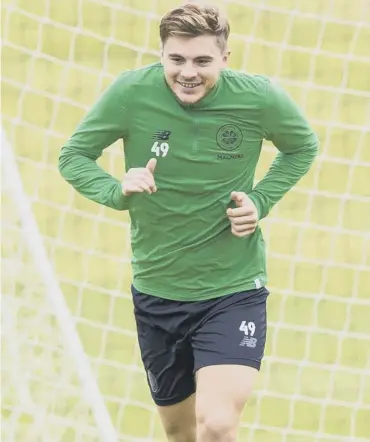  ??  ?? 0 Despite appearance, Celtic’s James Forrest is the second longest serving player at the club.