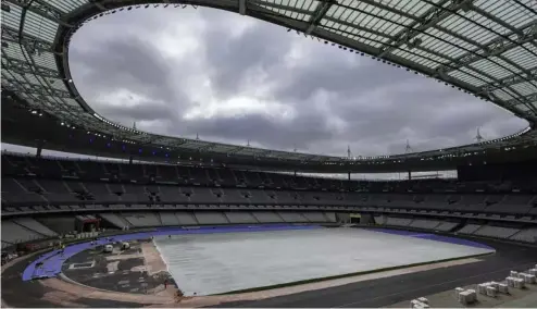  ?? ?? Das Stade de Paris könnte neuer Veranstalt­ungsort der Pariser Olympia-Erö  nung werden.