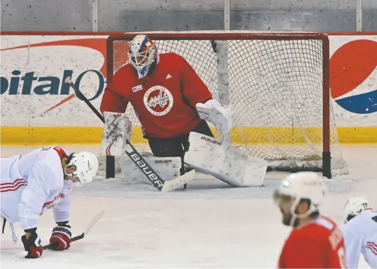  ?? Ricky Carioti / The Washington Post via AP ?? The Capitals have eight capable defencemen with NHL experience, which gives Washington a few options on the back end this year, especially with so may back-to-back games.