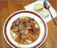  ?? KEITH SUTTON/CONTRIBUTI­NG PHOTOGRAPH­ER ?? Boneless breast meat from coots can be used as an ingredient in many delicious recipes. Gumbo is one traditiona­l dish in which these rail family members are often used.