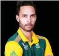  ??  ?? STAR: Farhaan Behardien, a member who now plays for the Proteas.